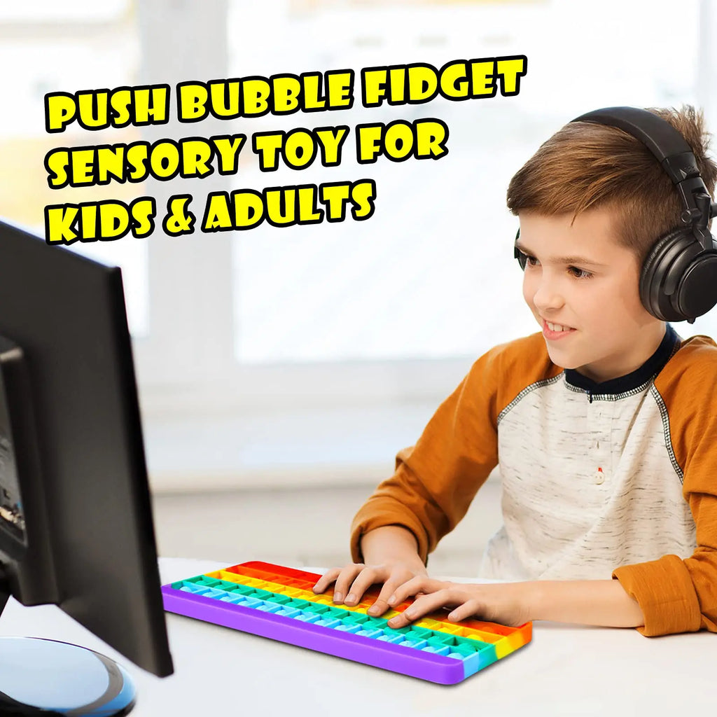 Keyboard Push Bubble Pop Toy