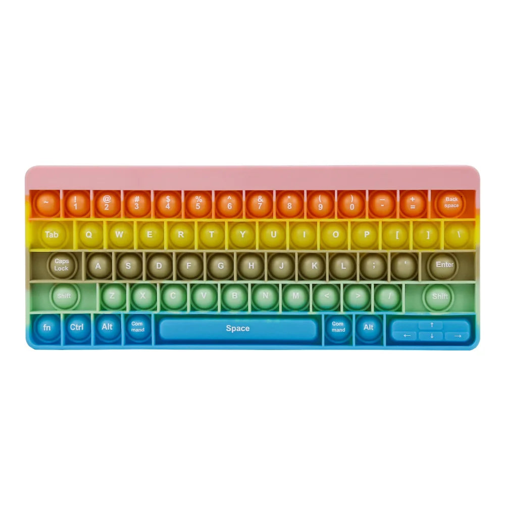 Keyboard Push Bubble Pop Toy