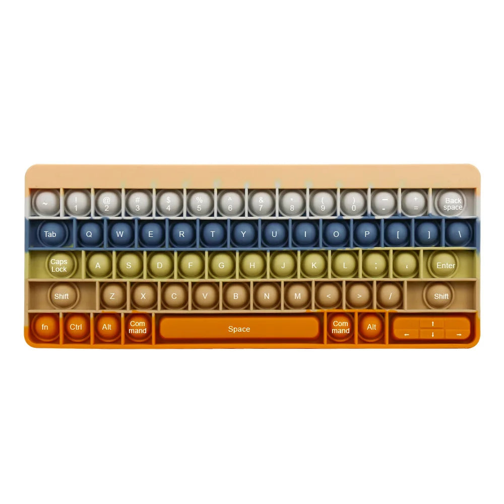 Keyboard Push Bubble Pop Toy