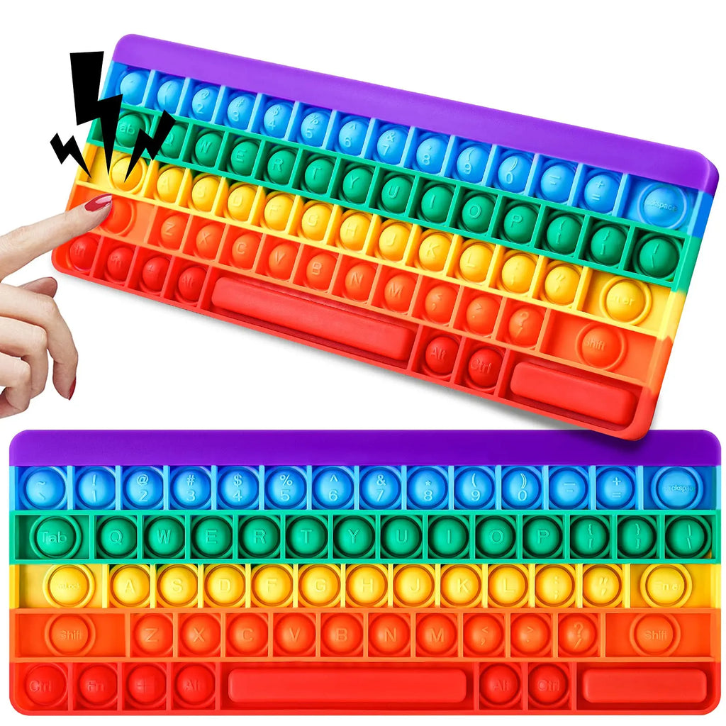 Keyboard Push Bubble Pop Toy