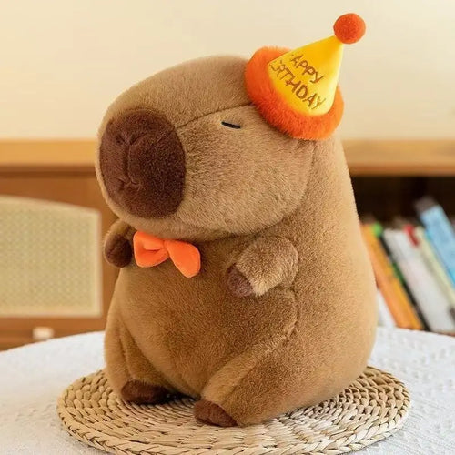 Capybara Birthday Plush